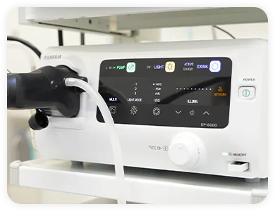 次世代の内視鏡機器を導入高精度検査
